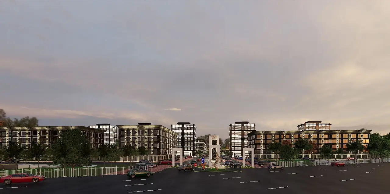 Kunjwal City — Main Gate on Sargodha Road, Gujrat