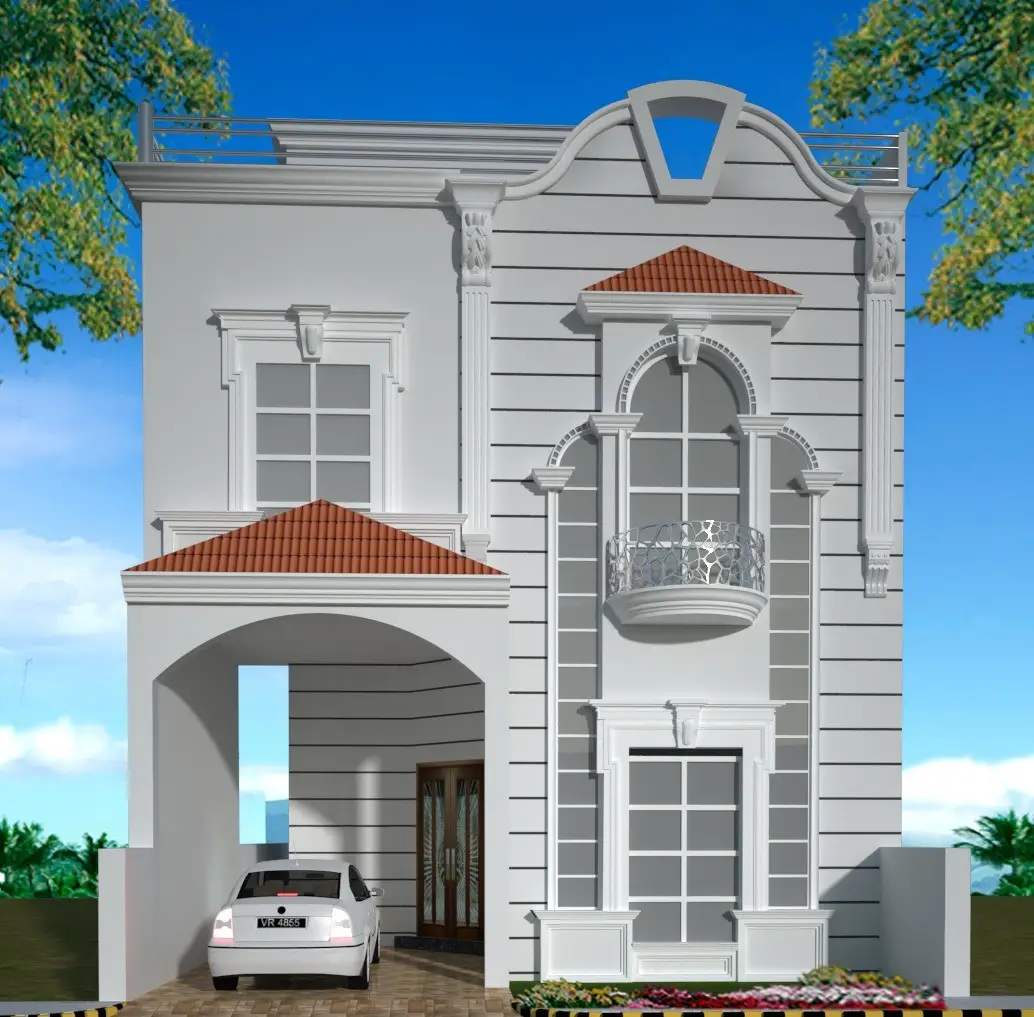 Kunjwal City aerial masterplan render