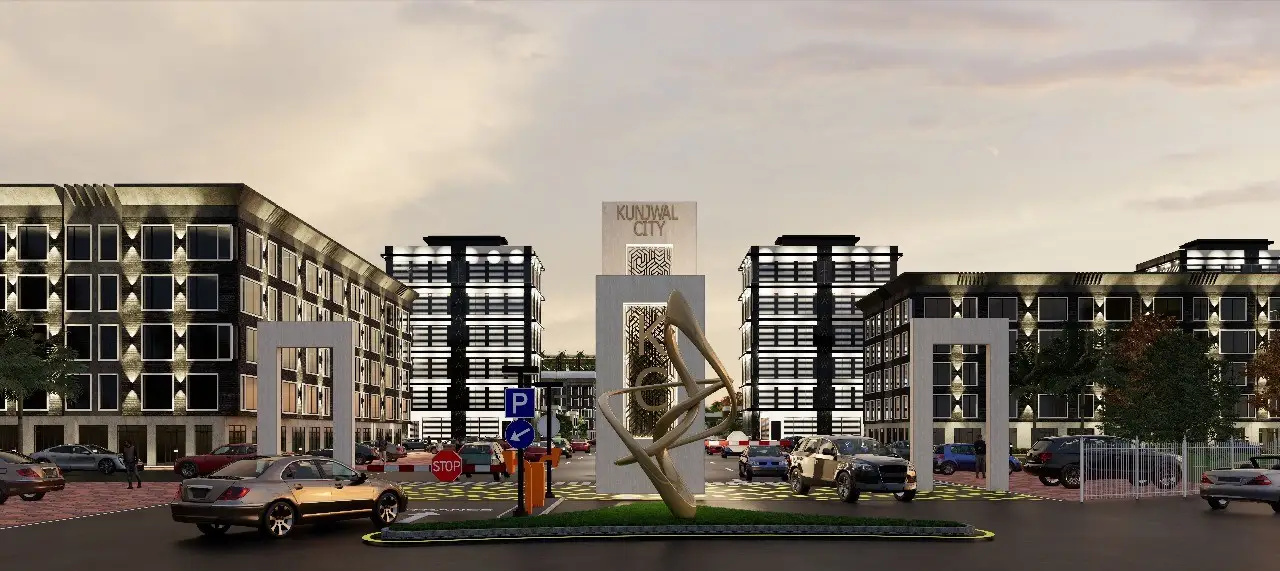 Kunjwal City master-planned community render